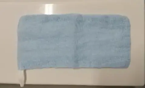 100きんがーぜで作ったリコーダー用ガーゼ