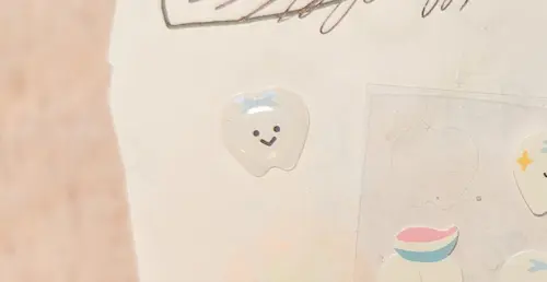 レジンでぷっくりシール