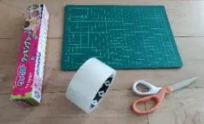 オリジナルシールの材料は「全て100均」