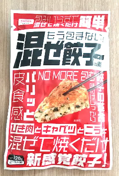 昭和産業 包まない混ぜ餃子の素 パッケージ