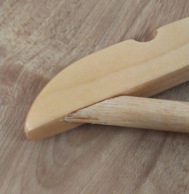 木の毛羽立ち