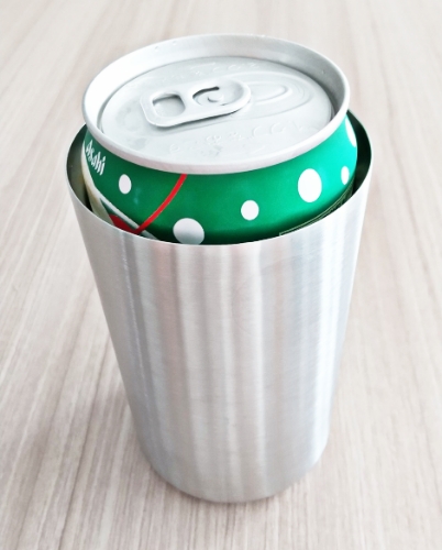 真空二重ステンレス缶ホルダー