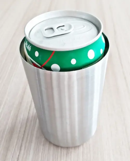 ダイソー真空二重ステンレス缶ホルダー