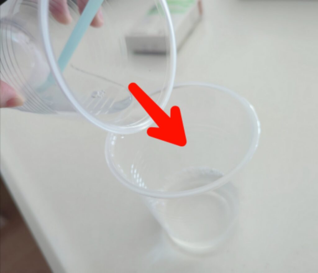 液体を混ぜる
