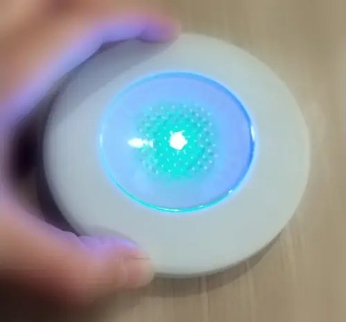 セリアの光るコースター