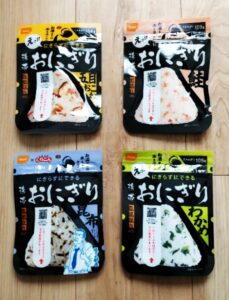 尾西アルファ米おにぎり