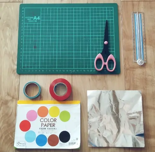 万華鏡の手作りの材料