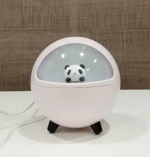 ダイソー加湿器カプセル型パンダ