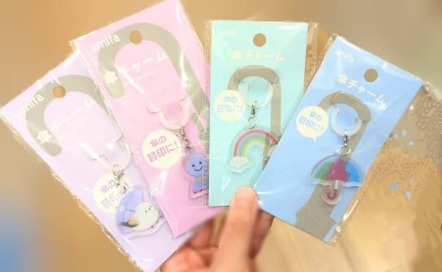 セリア傘チャーム