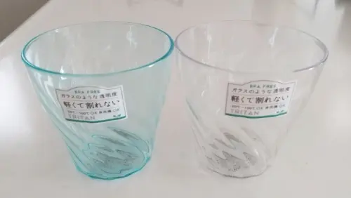 セリアの食洗機対応「クレールグラス」