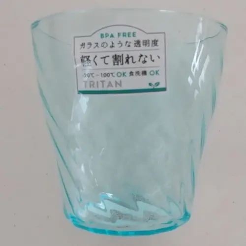 セリアの食洗機対応「クレールグラス」