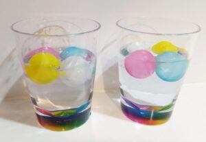 レインボーの氷を入れてみる