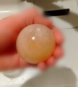 酢に入れた卵