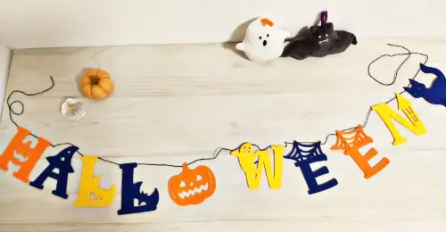 ダイソーハロウィンガーランド