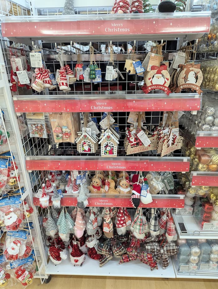 ダイソー　クリスマスオーナメント