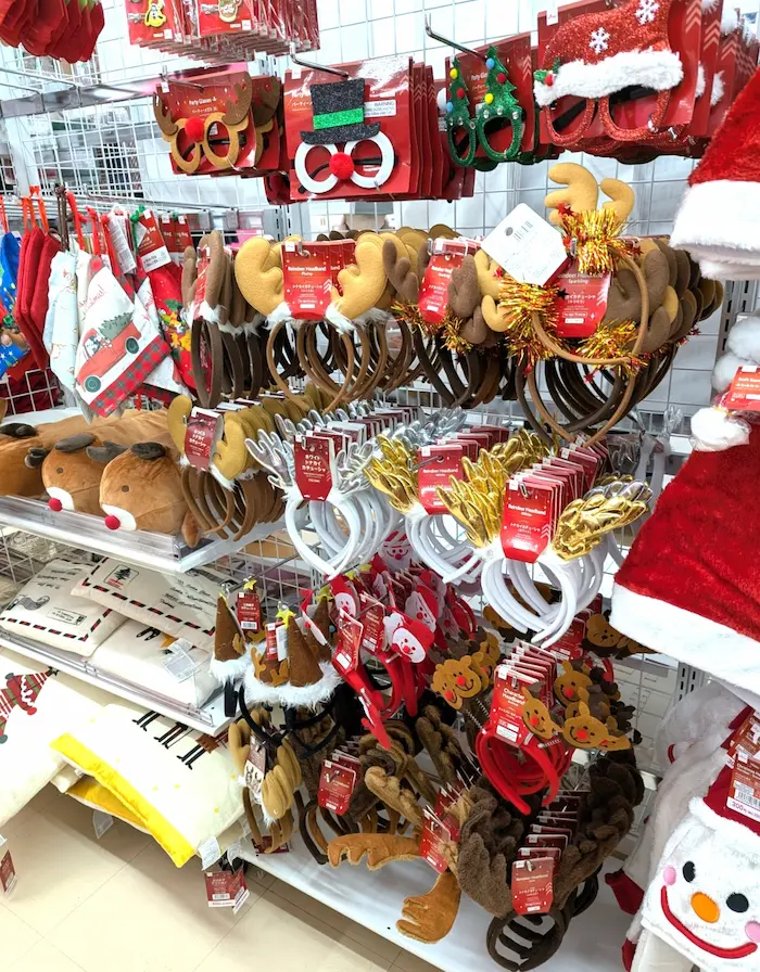 ダイソーのクリスマスグッズ「カチューシャ」