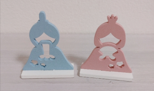 セリア お内裏様とお雛様