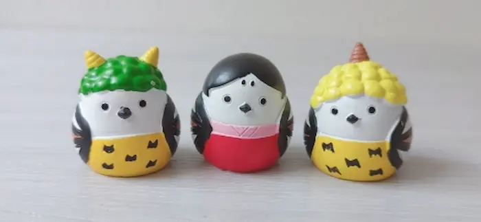 シマエナガの置物