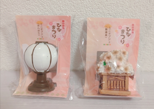 お内裏様・お雛様 ぼんぼり、雛道具