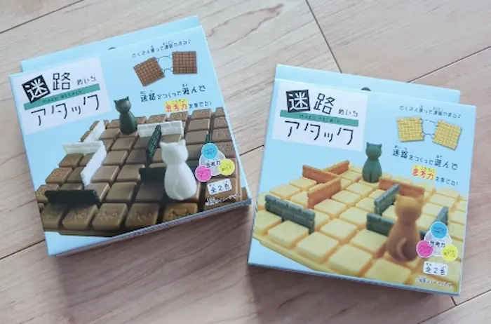 セリアのボードゲーム「迷路アタック」