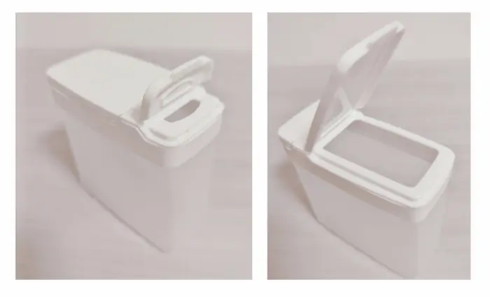 ダイソー「もんでほぐせる調味料ストッカー」