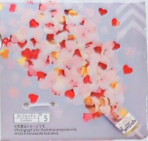 プッシュポンプコンフェッティの中身
