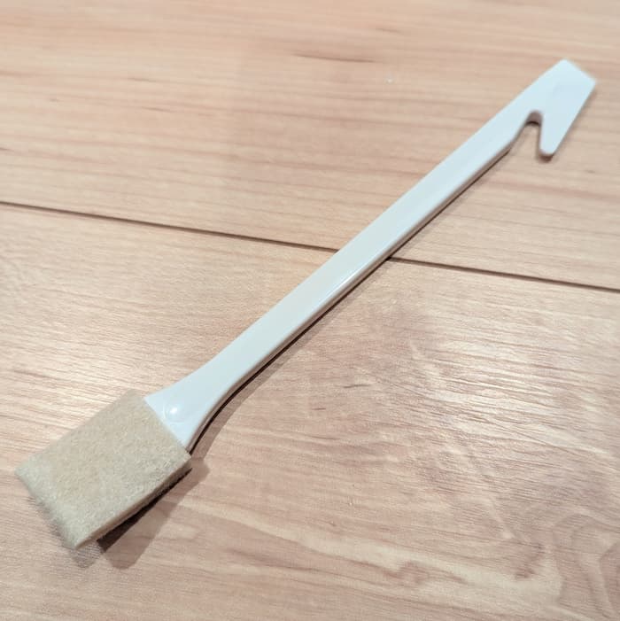 セリアのシロッコファンの掃除用ヘラ