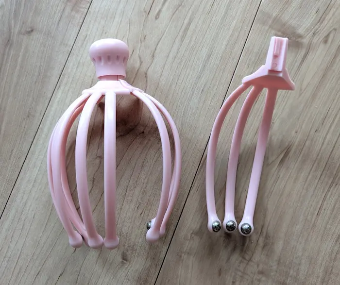 ダイソースカルプケアの破損した写真