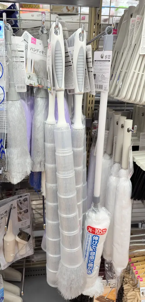 ダイソー掃除コーナー写真