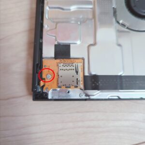 スイッチカードスロット交換方法