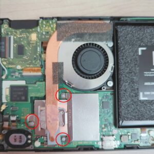 スイッチカードスロット交換方法