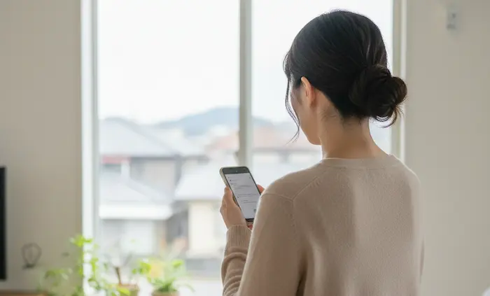 不登校相談に悩む母親