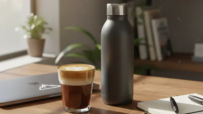 カフェオレを水筒に入れて持ち歩いても大丈夫？