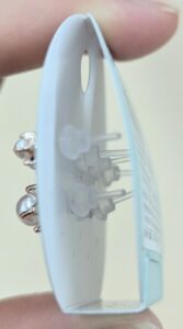 スリーピー樹脂ポスト製ピアス