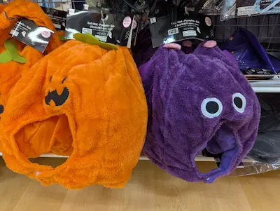 ダイソーハロウィン被り物