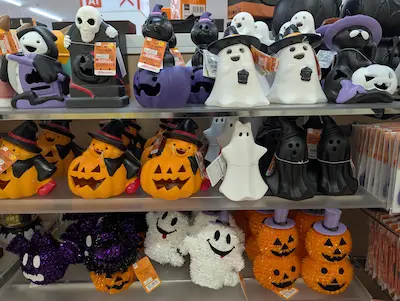 ハロウィンLED置物