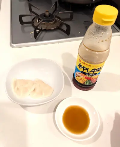 水餃子つけダレ冷やし中華のタレ