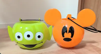 ハロウィンツリー ダイソー?バケツ