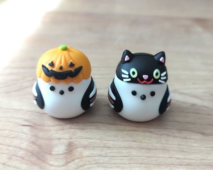 2026年のシマエナガ ハロウィン置物