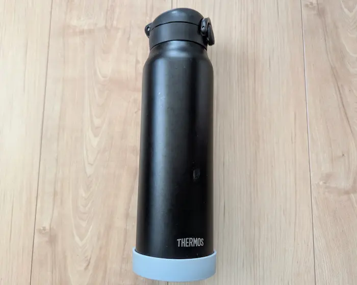 サーモスの水筒に水筒底カバーを取り付けてみた