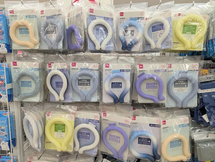 100均のアイスリング／クールネックリング