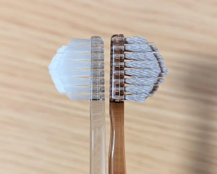 持ち手やブラシの違い