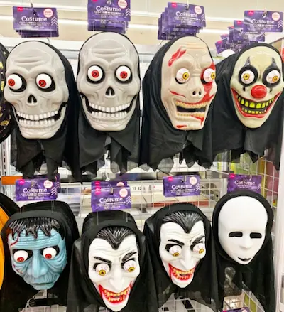 ダイソーのネタ系・ユニークなお面