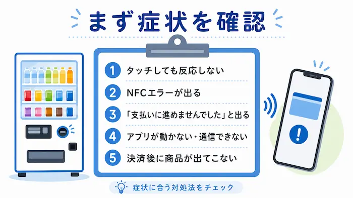 症状確認のチェックポイント
