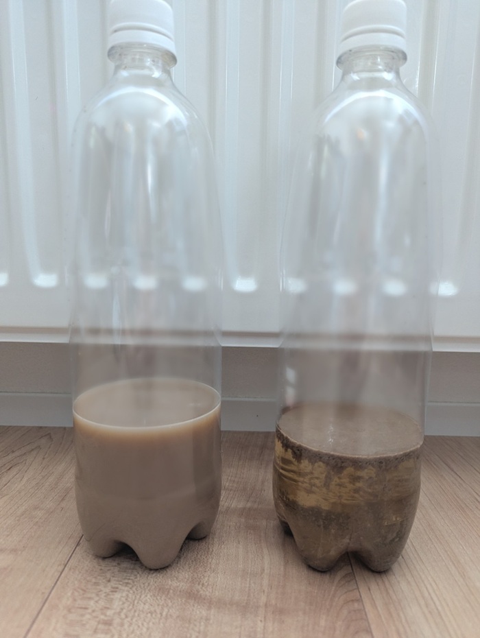 翌朝のコーラ牛乳