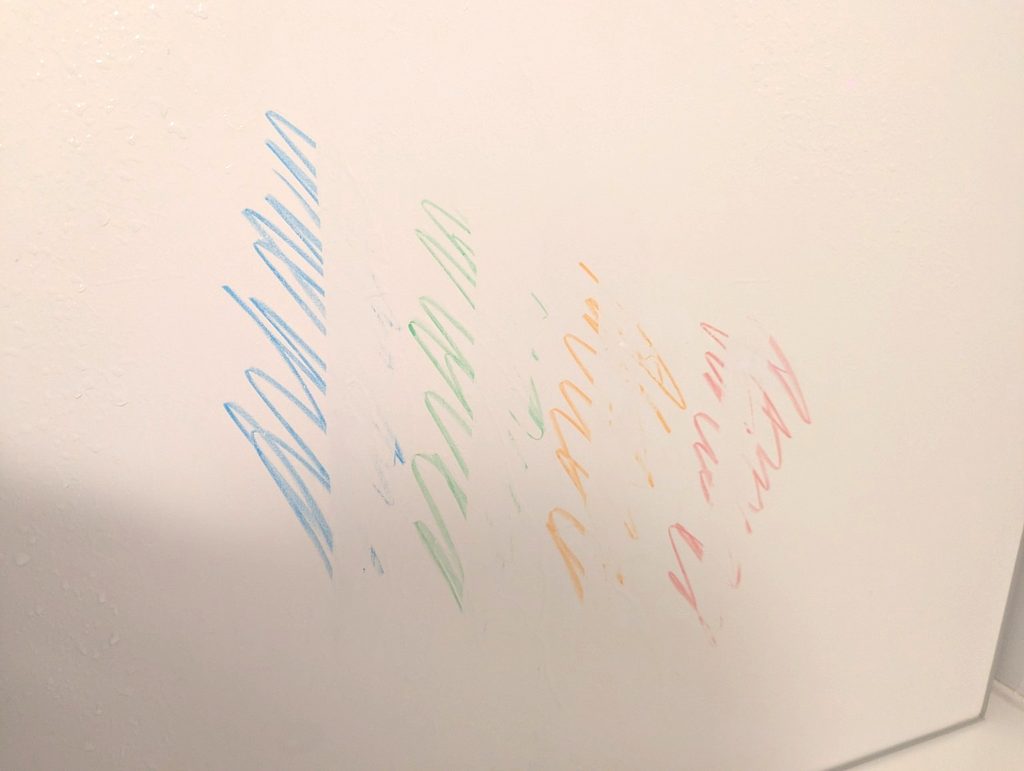 再度シャワーで流した直後